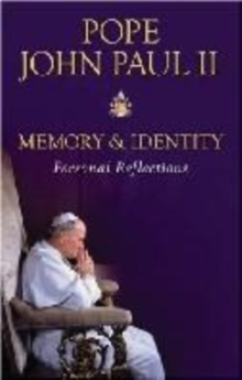 Image for Memory and identity  : personal reflections