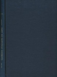 Early Old Babylonian Documents