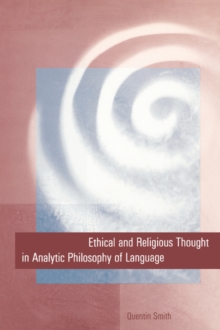 Image for Ethical and Religious Thought in Analytic Philosophy of Language