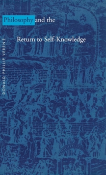 Philosophy and the Return to Self-Knowledge