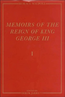 Image for Memoirs of the Reign of King George III