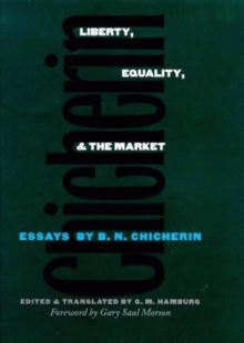 Image for Liberty, Equality, and the Market