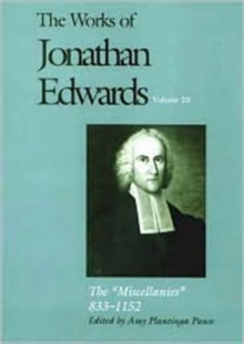 Image for The Works of Jonathan Edwards, Vol. 20