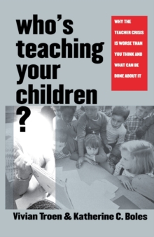 Who?s Teaching Your Children?