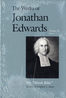 Image for The Works of Jonathan Edwards, Vol. 24