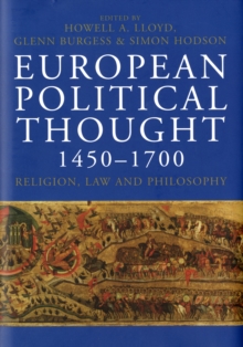 Image for European Political Thought 1450-1700