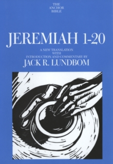Image for Jeremiah 1-20  : a new translation with introduction and commentary