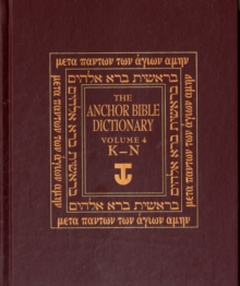 Image for The Anchor Yale Bible Dictionary, K-N