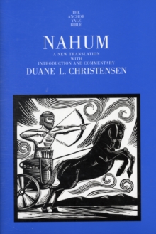 Image for Nahum  : a new translation with introduction and commentary