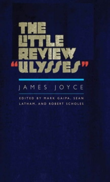 Image for The Little Review "Ulysses"