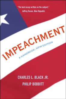 Image for Impeachment: a handbook