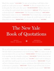 Image for New Yale Book of Quotations