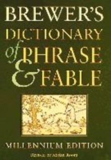Image for BREWERS DICTIONARY OF PHRASE & FABLE