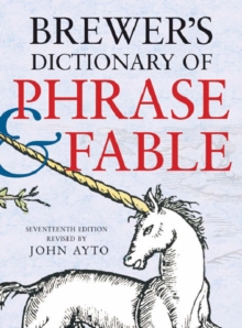 Image for Brewer's Dictionary of Phrase and Fable