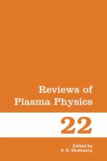 Image for Reviews of Plasma Physics