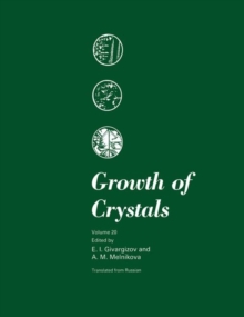 Image for Growth of Crystals