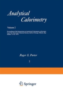 Image for Analytical Calorimetry
