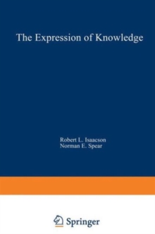 Image for The Expression of Knowledge