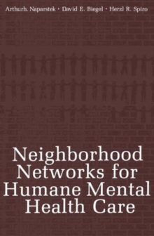 Image for Neighborhood Networks for Humane Mental Health Care