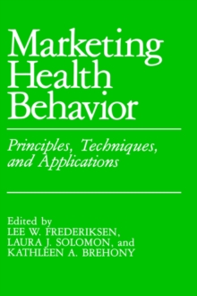 Image for Marketing Health Behavior