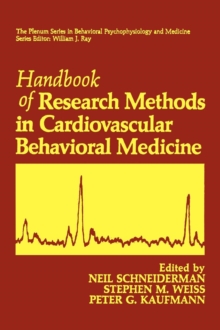 Image for Handbook of Research Methods in Cardiovascular Behavioral Medicine