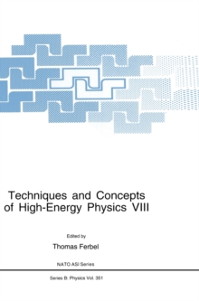 Image for Techniques and Concepts of High-energy Physics