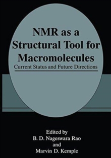 Image for NMR as a Structural Tool for Macromolecules
