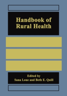 Image for Handbook of Rural Health
