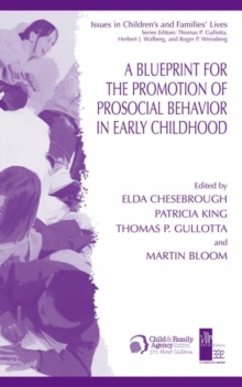 Image for A Blueprint for the Promotion of Pro-Social Behavior in Early Childhood