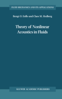 Image for Theory of nonlinear acoustics in fluids