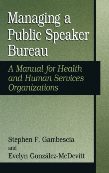 Image for Managing A Public Speaker Bureau