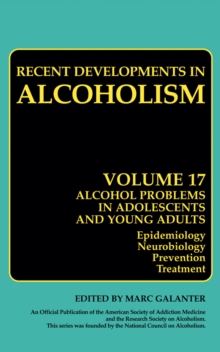 Image for Recent developments in alcoholism.: (Alcohol problems in adolescents and young adults)