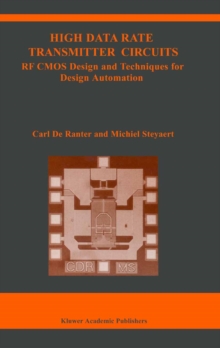 Image for High data rate transmitter circuits: RF CMOS design and techniques for design automation