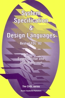 Image for System specification and design languages: best of FDL'02