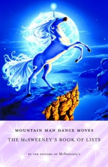Image for Mountain Man Dance Moves: The McSweeney's Book of Lists.