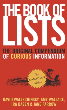 Image for Book of Lists: The Original Compendium of Curious Information