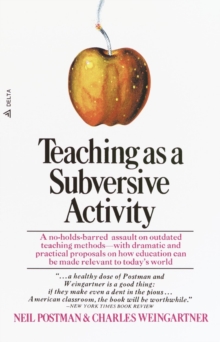 Image for Teaching As a Subversive Activity