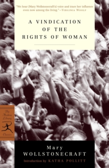 Image for A vindication of the rights of woman: with strictures on political and moral subjects