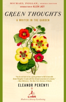 Image for Green Thoughts: A Writer in the Garden