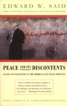 Image for Peace and its discontents: Gaza-Jericho, 1993-1995