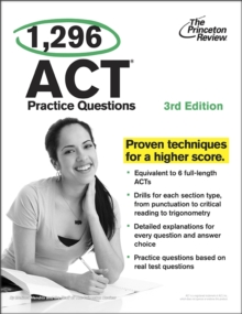 Image for 1,296 ACT Practice Questions