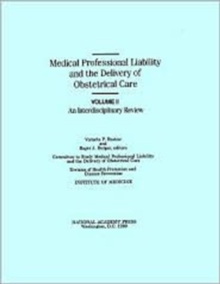 Image for Medical Professional Liability and the Delivery of Obstetrical Care