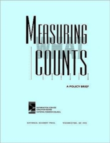 Image for Measuring What Counts