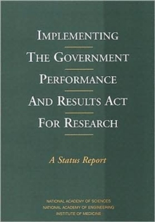 Image for Implementing the Government Performance and Results Act for Research