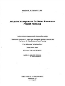 Image for Adaptive Management for Water Resources Project Planning
