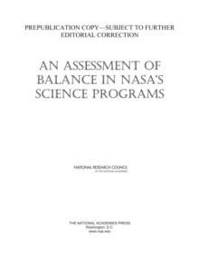 Image for An Assessment of Balance in NASA's Science Programs