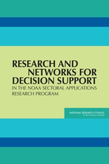 Image for Research and networks for decision support in the NOAA Sectoral Applications Research Program