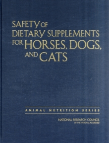 Image for Safety of Dietary Supplements for Horses, Dogs, and Cats