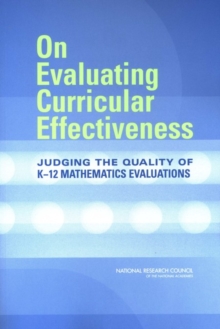 Image for On Evaluating Curricular Effectiveness: Judging the Quality of K-12 Mathematics Evaluations