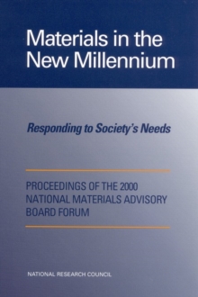 Image for Materials in the New Millennium: Responding to Society's Needs